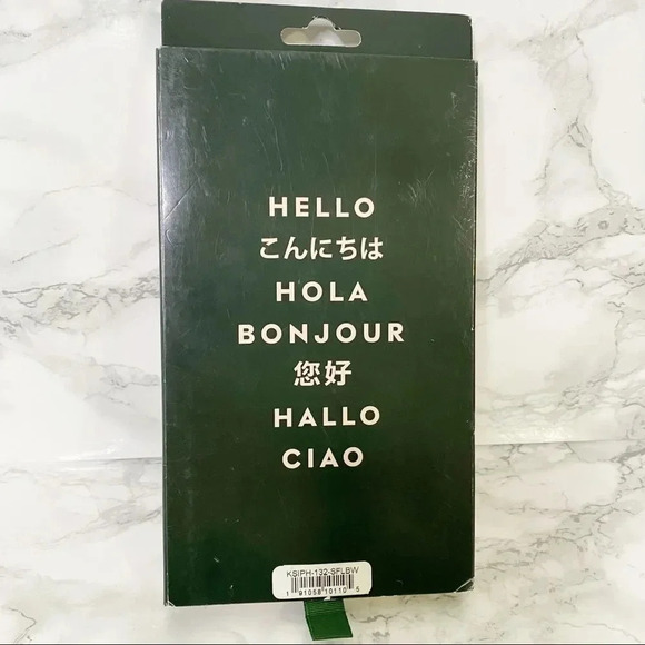 KATE SPADE Black White Floral IPhone 11Pro Max Clear Case - Picture 4 of 5